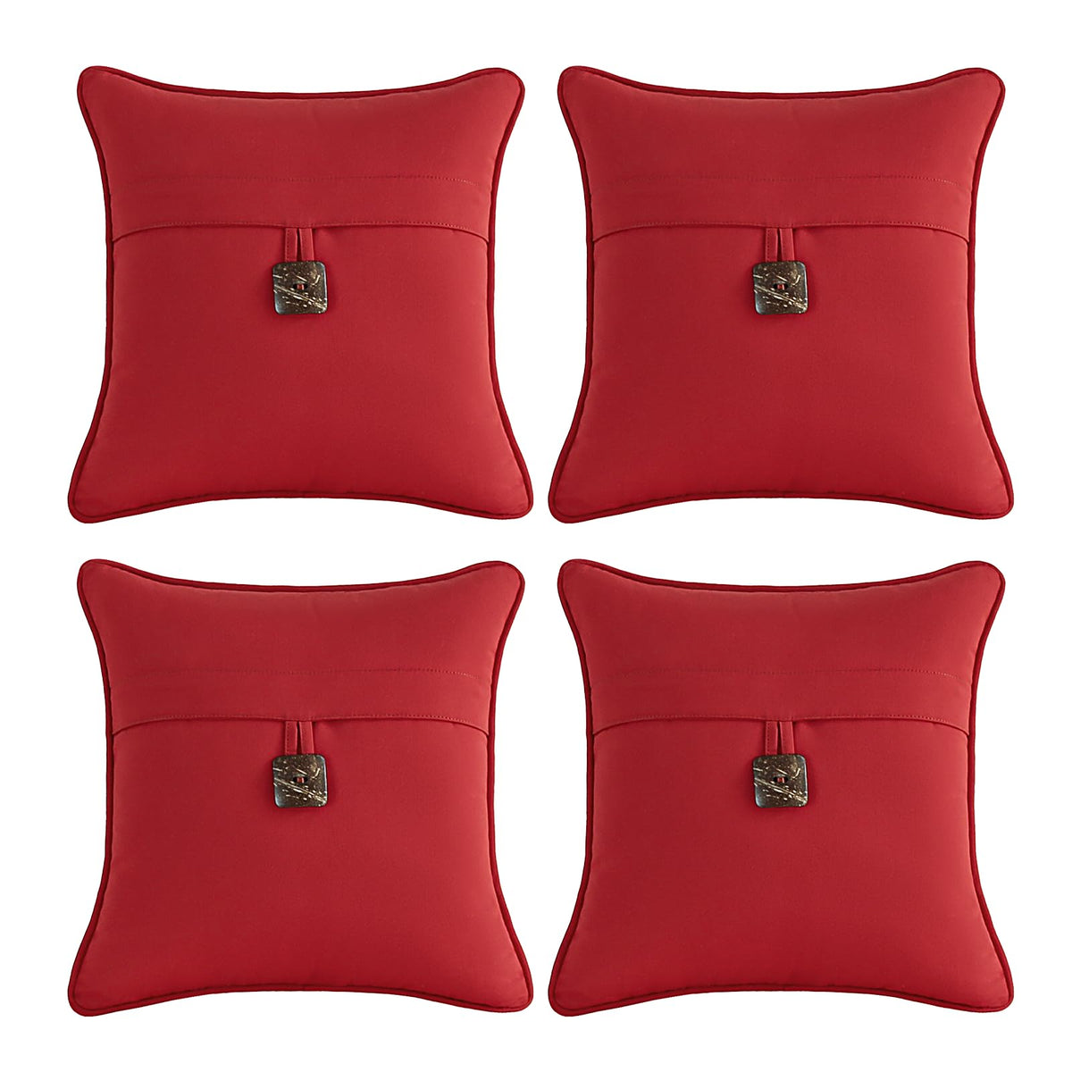 Outdoor Sunbrella Decorative Pillows Pack of 4, 20" x 12" Outdoor Pillow Set for Couch Bed Throw Patio Sofa, Airies Marble