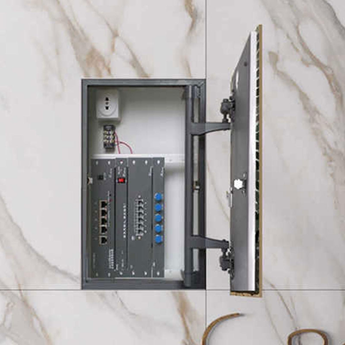 JHDXL Invisible Inspection Port, Access Hatch Sealed Roof Access, Attic Basement Exit Covers, Vent Systems Access Panel, Bathroom Service Access Hole Cover(60 * 50 * 4.5cm/23.6 * 19.7 * 1.8in)