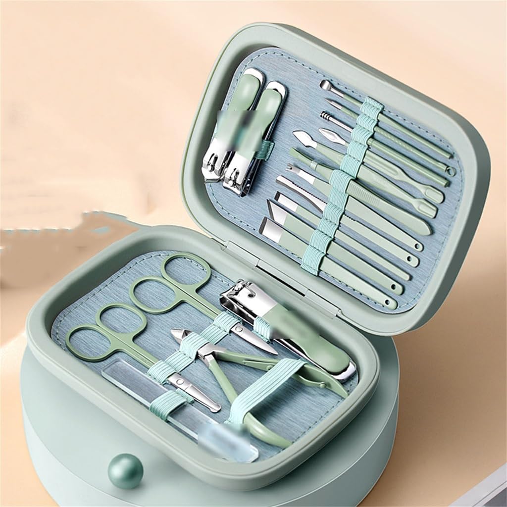 Nail Clippers Set Stainless Steel Manicure Pedicure Professional Toolkit Beauty Full