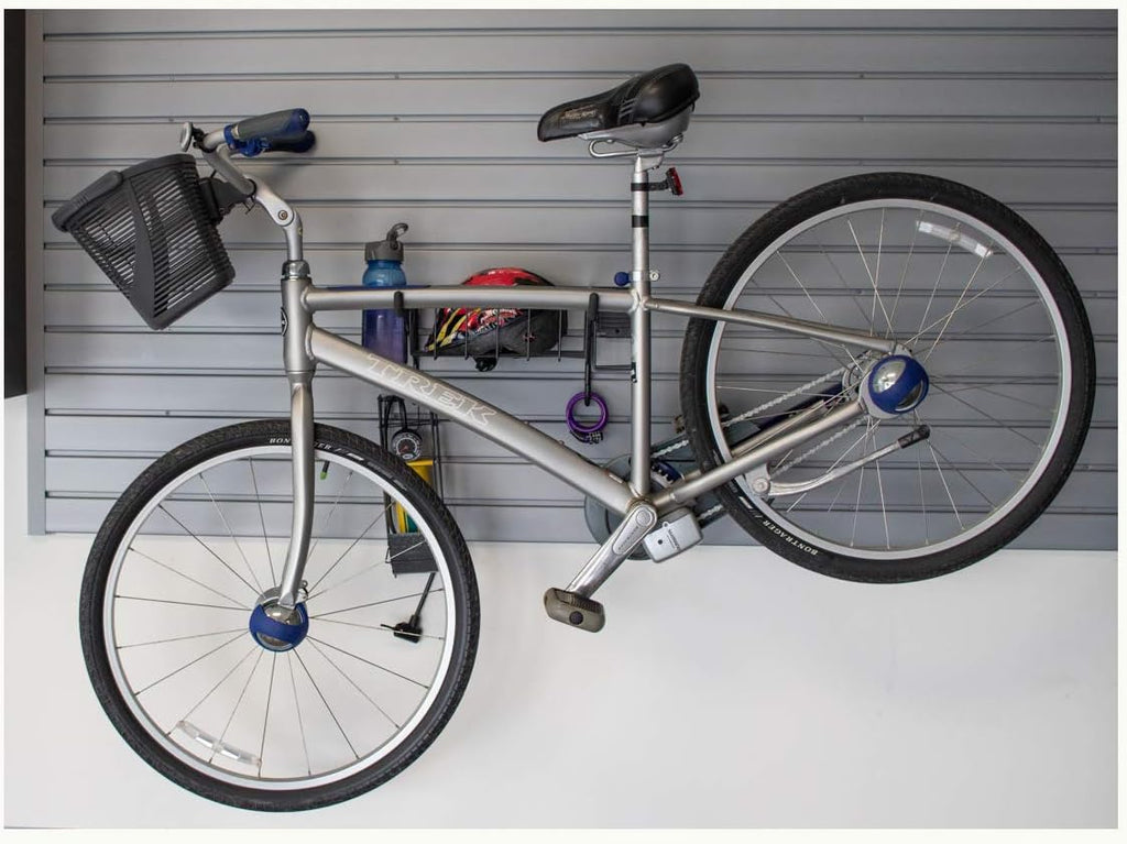 HandiWall Horizontal Bike Rack & Basket by HandiSolutions