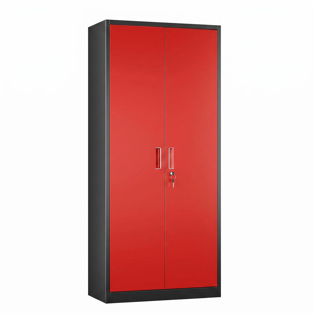 3-Drawer Rolling Tool Chest with Wheels, Pegboard and Push Handle