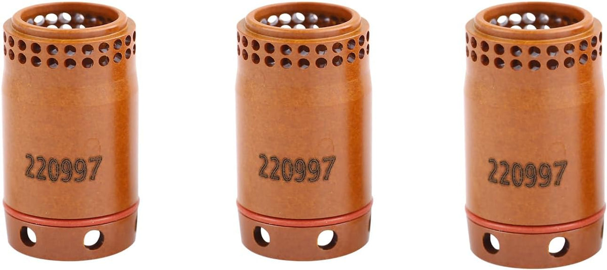 10Pcs 220997 Swirl Ring Fit for Hypertherm Powermax 125 Plasma Consumables