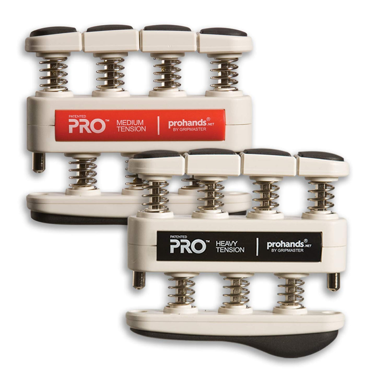 Prohands PRO Hand Exerciser, Finger Exerciser (Hand Grip Strengthener), Spring-Loaded, Finger-Piston System, Isolate and Exercise Each Finger