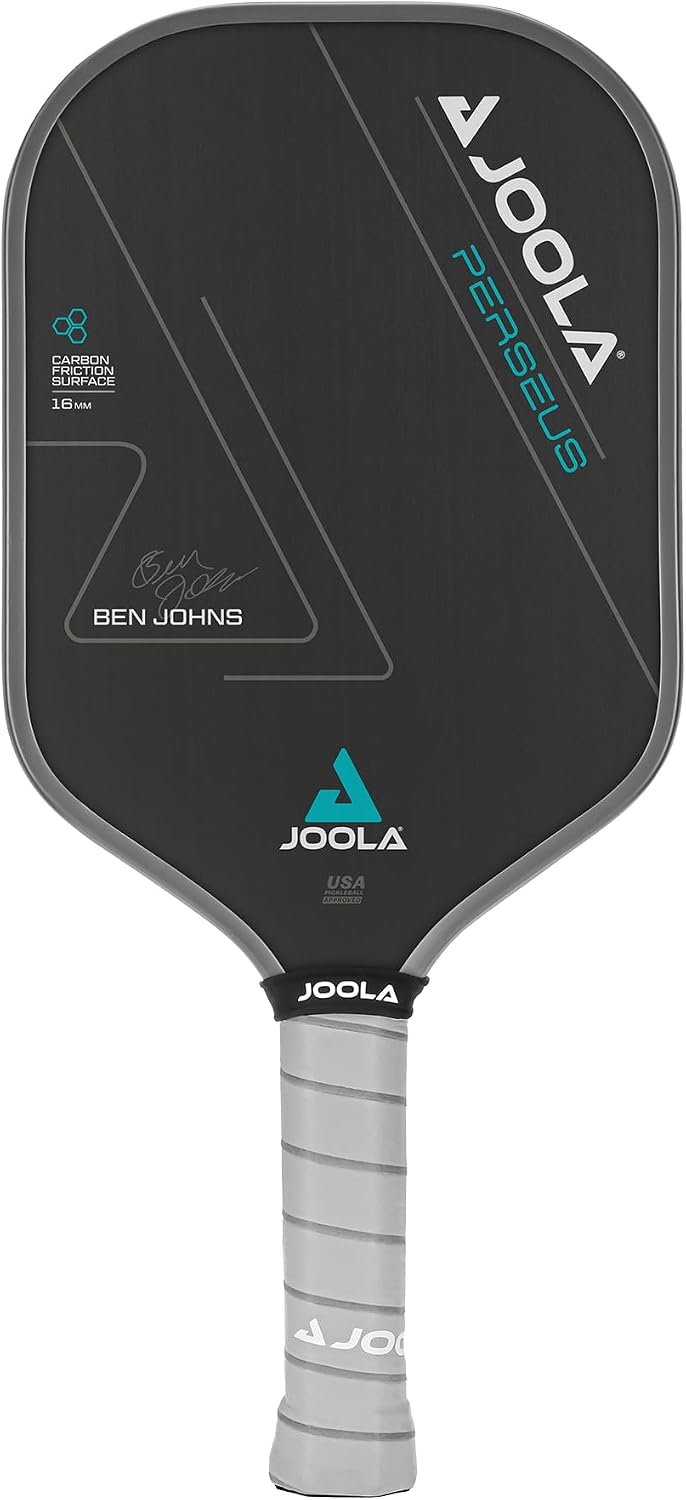 JOOLA Professional Pickleball Paddles – Charged Surface Technology for Power & Feel – Select Perseus or Hyperion Shape – Fully Encased Carbon Fiber – USAP Approved – Well Balanced w/Pop & Control