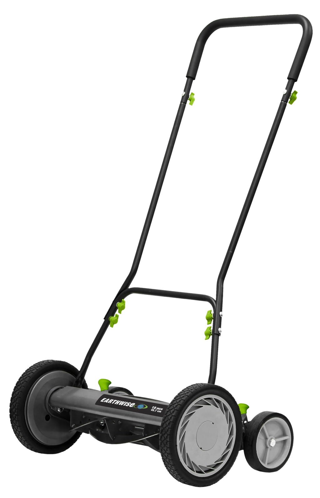 Earthwise 1715-16EW 16-Inch 7-Blade Push Reel Lawn Mower, Grey