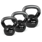 Yes4All Vinyl Kettlebells, Versatile Set