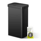 EKO 21 Gallon Touchless Motion Sensor Kitchen Trash Can, Stainless Steel
