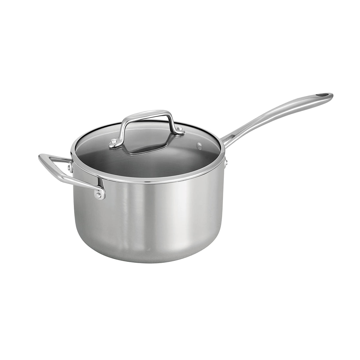 Tramontina Boston Tri-Ply Clad Stainless Steel 10-Pc Pots and Pans Set