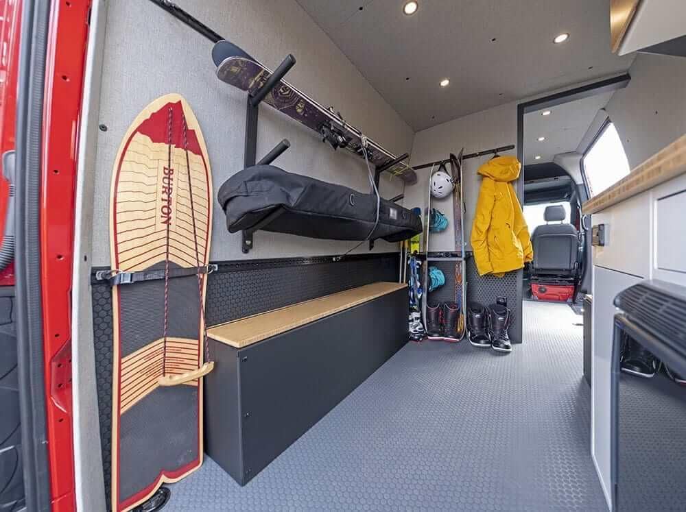 FVC Adventure Van Interior Ski & Snowboard Rack (Single)