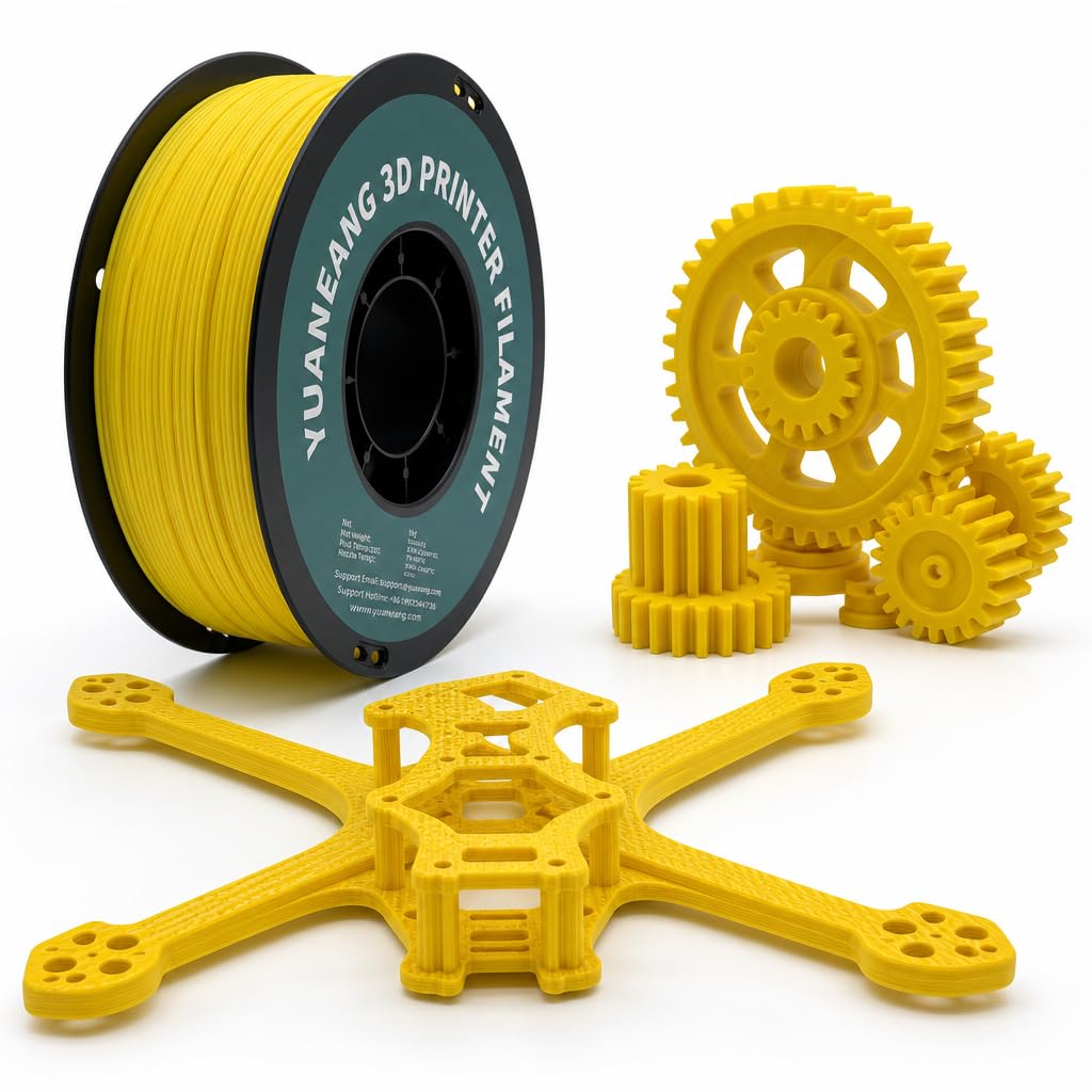 PETG 3D Printer Filament 1.75mm, 16-Color Set, Strong & Durable，Heat-Resistant, Low-Warp, Smooth Finish, Ideal for Functional Parts, Engineering Models & Large Multi-Color Printing Projects
