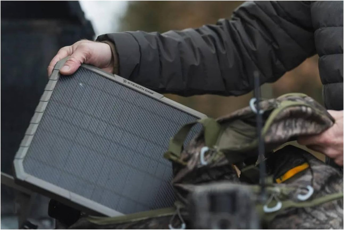Stealth Cam FieldMAX External 10-Inch Solar Panel Bundle