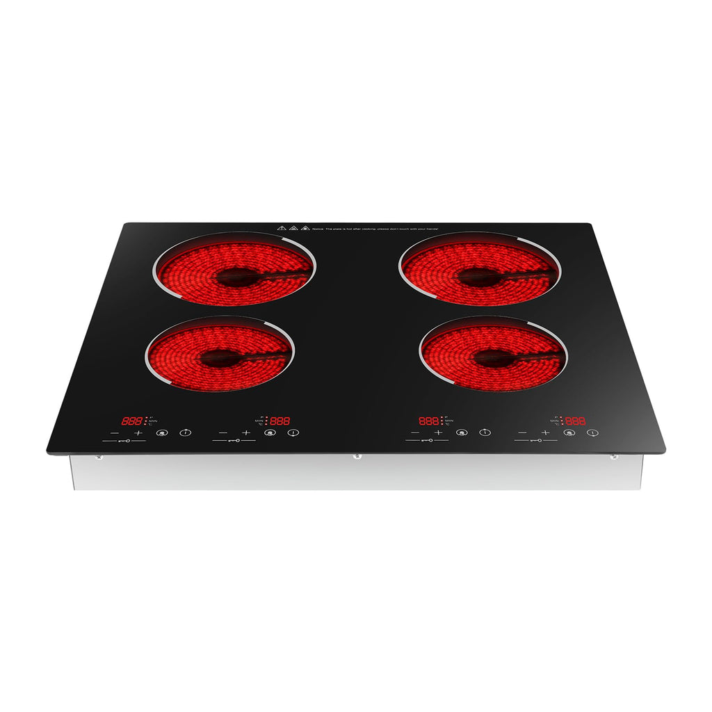 2 Burner Electric Cooktop, Electric Stove Hot Plate Portable Stove Top