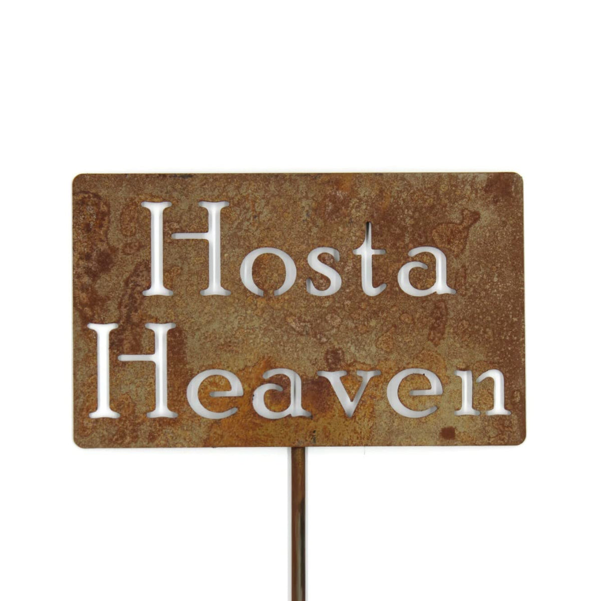 Funny Garden Stake 20 to 33 Inches Tall (Hosta Heaven, Large 28" Tall)