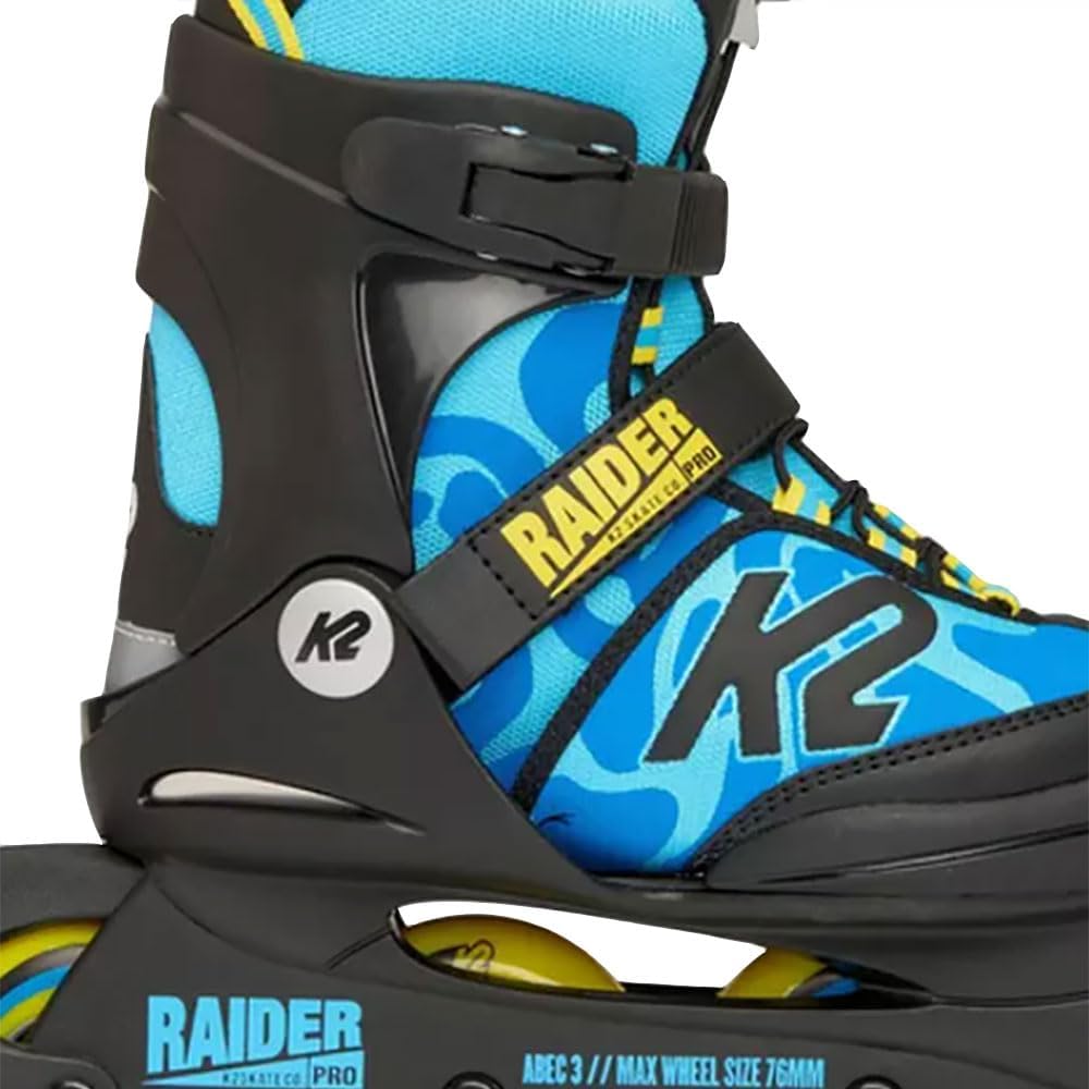 K2 Skate Raider Pro Pack Boys Adjustable Inline Skates
