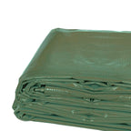 Heavy Duty Tarp, 12mil Thick PVC Vinyl, 10' x 12', White