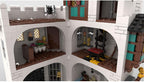 Medieval White Tower Building Kit, Medieval Modular Series Building Blocks Set (1213PCS)