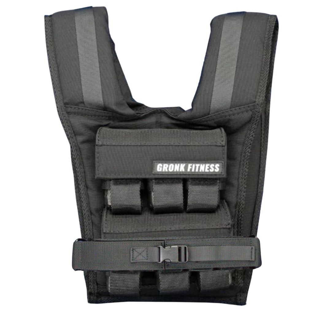 Gronk Fitness Weighted Vest | Adjustable Workout Vest