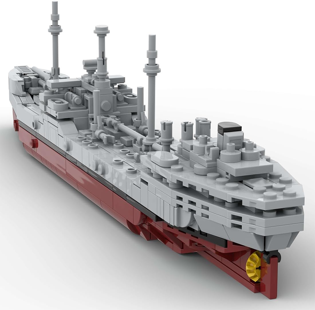 1/485 Scale Military MOC T2 Tanker Building Blocks Set for Adults, Collectible Army Model and Display Toys for Christmas and Birthday Gifts (772PCS)