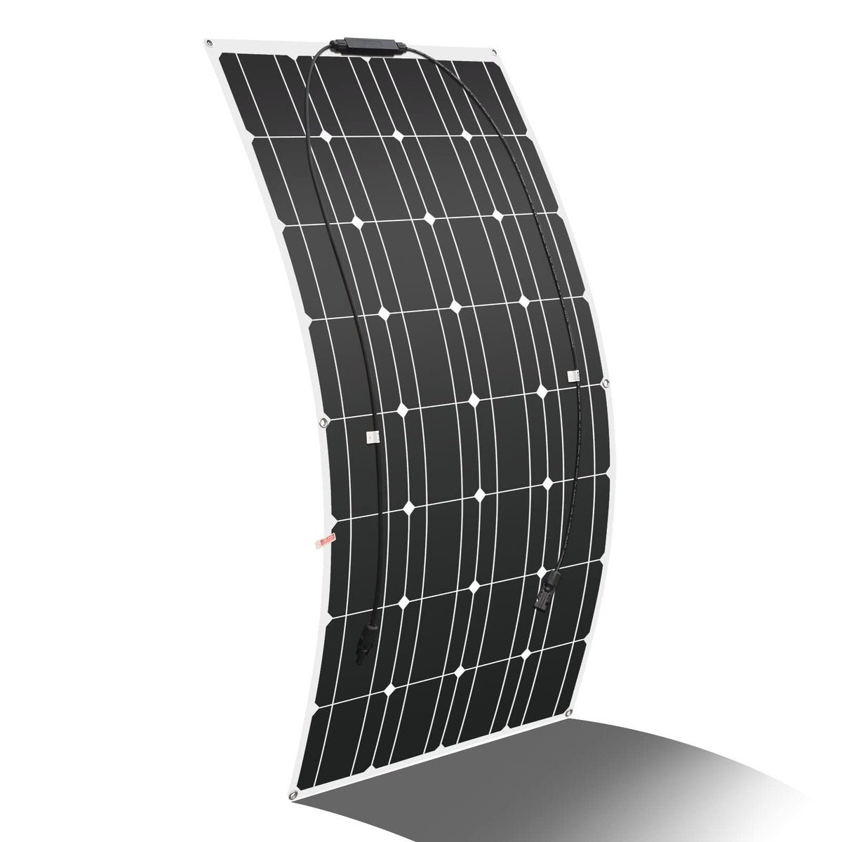 400W Solar Panel Semi Flexible (4pcs 100W) Mono Solar Module for Garden Shed, Camping, Mobile Home, Ideal for 12v Car Battery