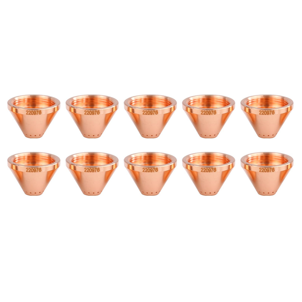 40pcs 420169 Nozzle Tips 65A Fit PMX125 Plasma Cutting Torch Consumables