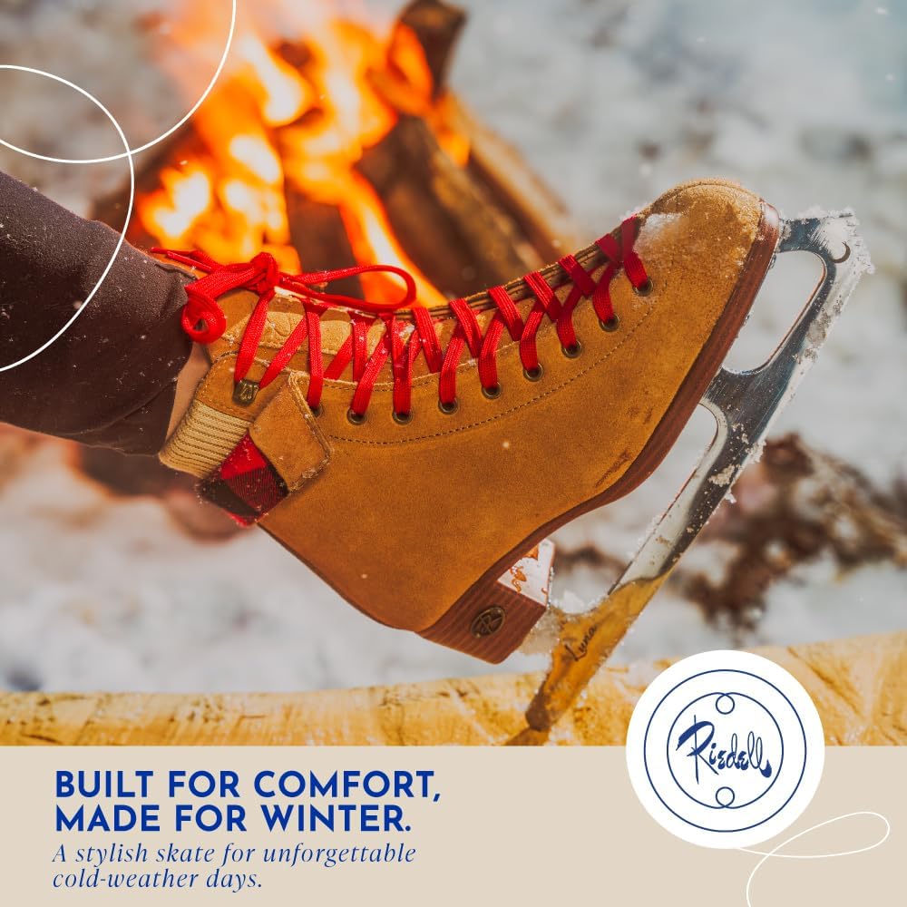 Riedell Ember Recreational Ice Skates for Women and Men