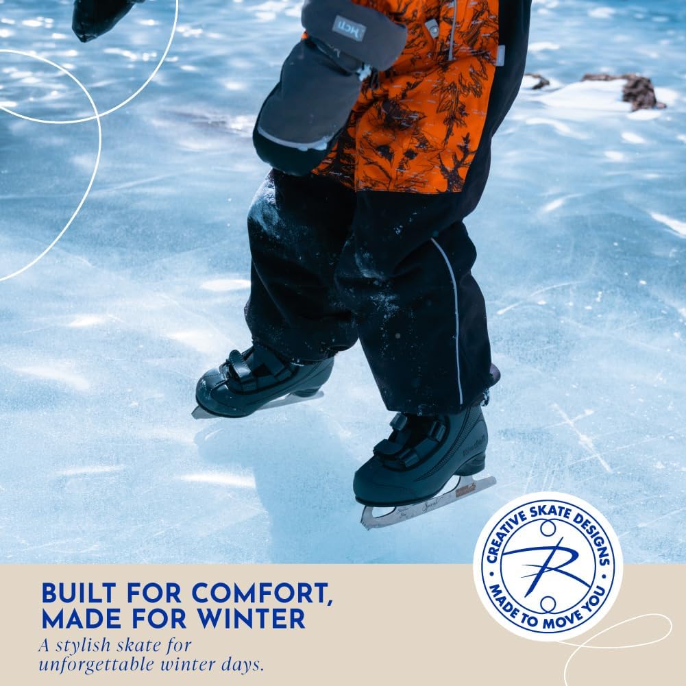 Riedell Soar Junior Kids Ice Skates for Girls and Boys