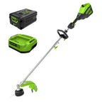 Greenworks 60V 13 in String Trimmer & 540 CFM Blower Combo, 4.0 Ah Battery