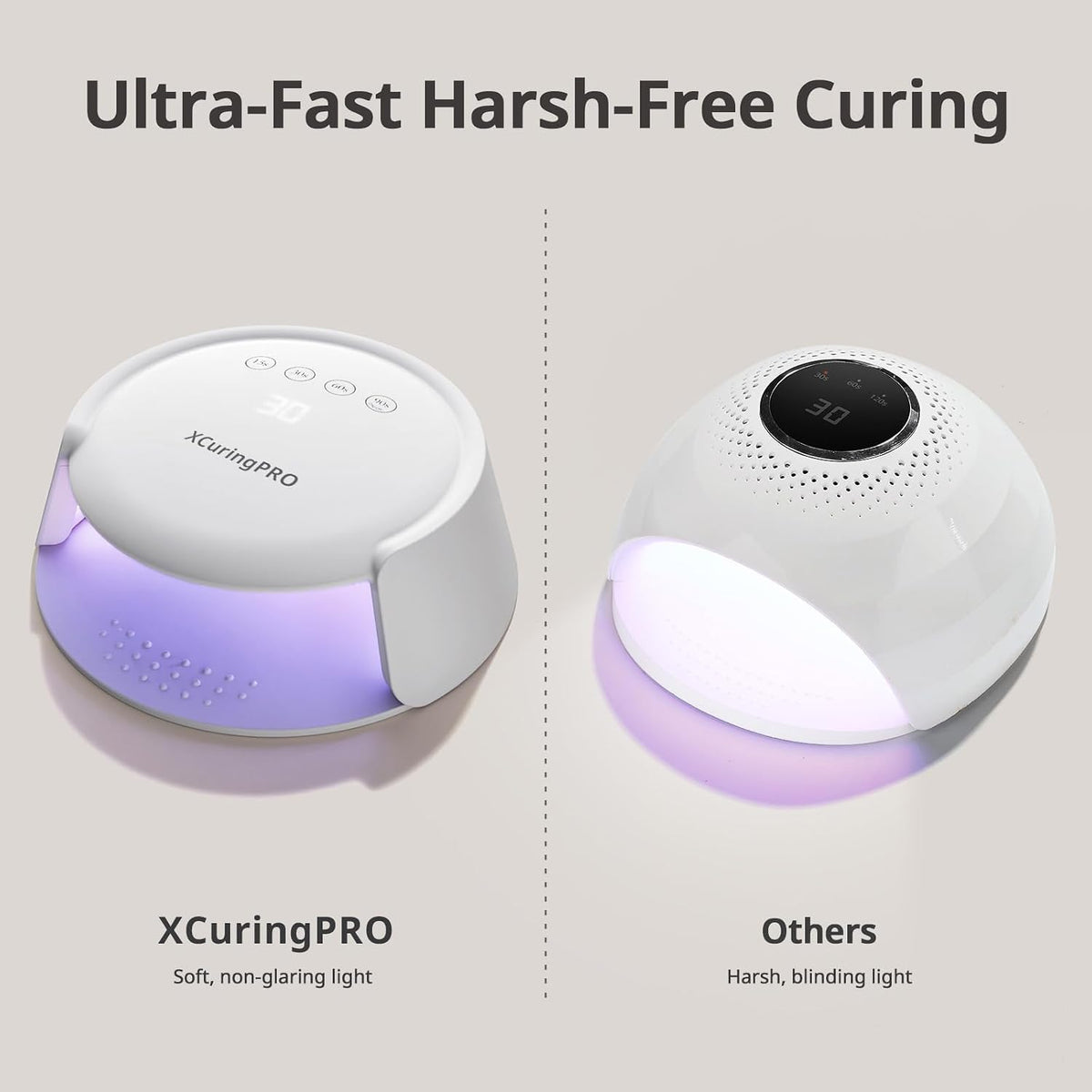 XCuringPRO Nail Lamp - Globally Certified Nail Dryer