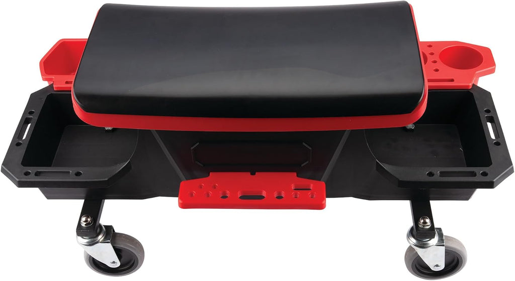 Performance Tool W85035 Rolling Mechanic Shop Stool Seat with Storage