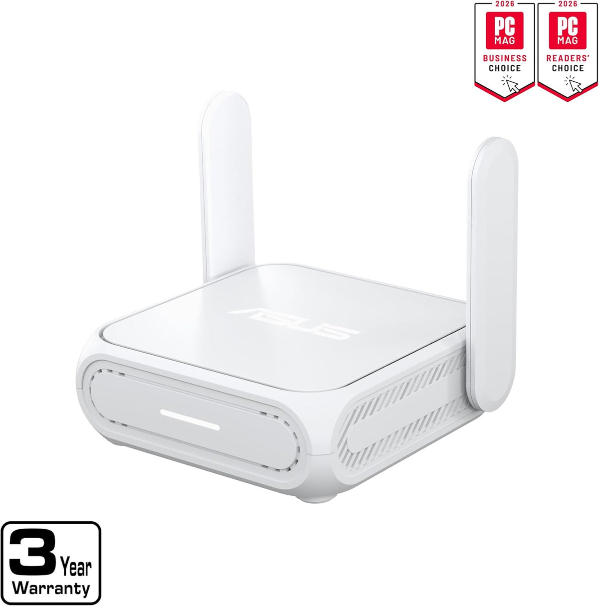 ASUS RT-BE58 Go Travel Router WiFi 7 Dual-Band, 3.6Gbps, Secure Public WiFi