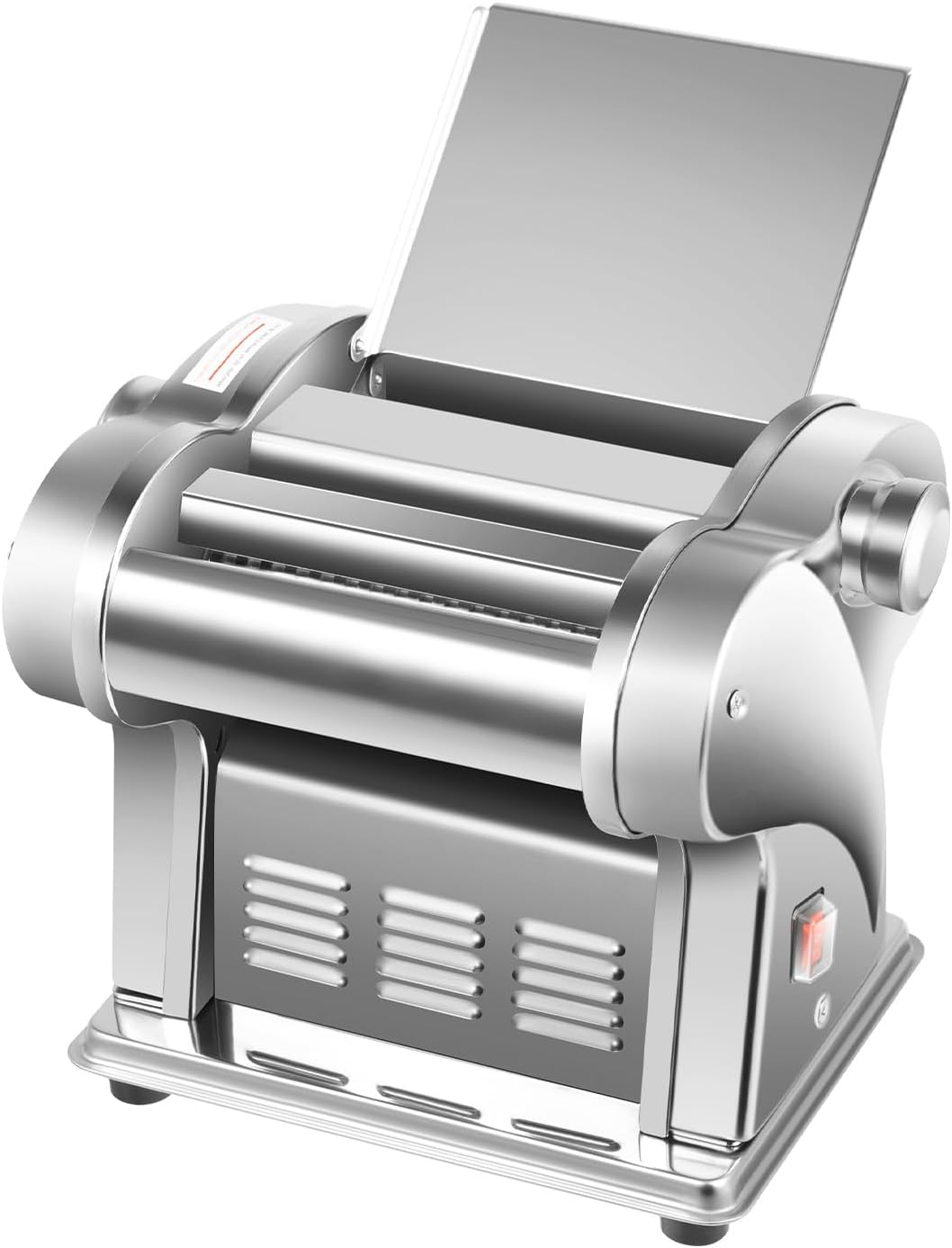 Bacocoo 2-in-1Pasta Maker with 8 Adjustable Thickness, Settings Noodle Maker with Rollers and Cutter, Make Spaghetti, Fettuccini, Lasagna, & More.(135W 110V)