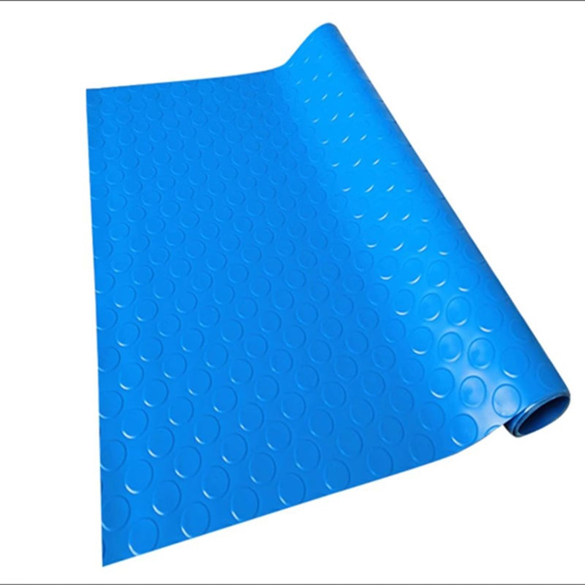 Extra Large Rubber Mat for Garage Floor, Heavy Duty Non-Slip Floor Mat, Workshop Garage Van Gym Matting Roll, Waterproof Rubber Flooring 2.5mm Thick(Gray,0.6x2m/2x6.6ft)