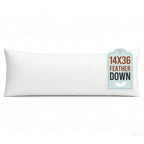 puredown® 24x24 Feather Down Pillow Inserts, Set of 4 Throw Pillow Inserts for Decorative Throw Pillow, Bed, Couch and Home Decor