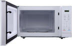 1.1 cu. ft. Countertop Microwave Oven in White