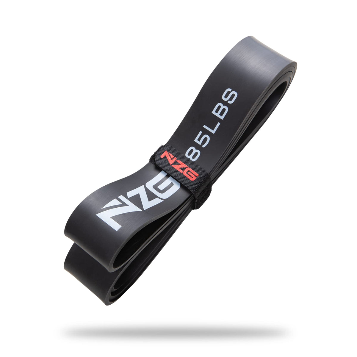 NonZero Gravity 100% Latex-Free Organic Rubber Power Resistance Bands | Compact Durable Hypoallergenic Bands for Strength Training & Workouts | 11 Levels (10 to 140 Lbs)