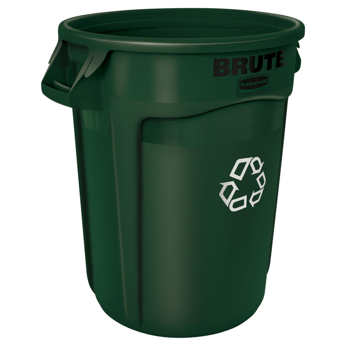 Rubbermaid Commercial Products Brute Trash Can, Blue, 55-Gallon