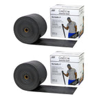 CanDo Exercise Band, Black, 100 Yard (pack of 2)