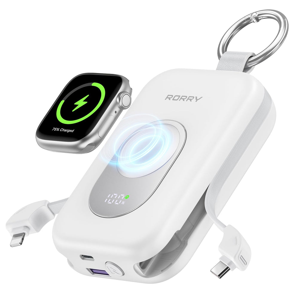 RORRY CharmGo Portable Charger, 20000mAh PD 30W Portable Charger Power Bank