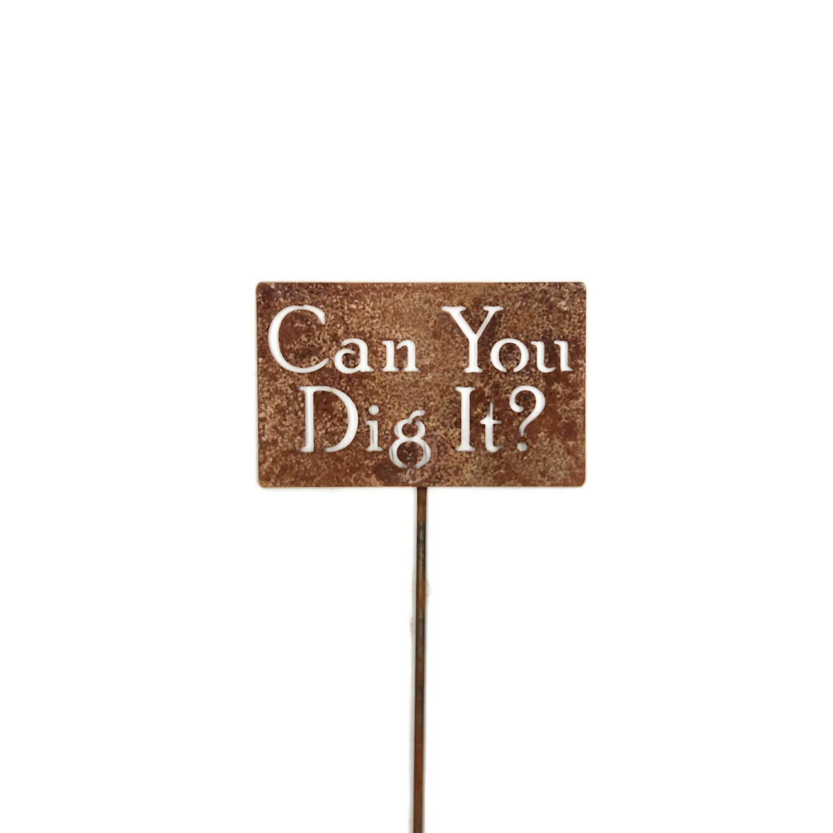 Funny Garden Stake 20 to 33 Inches Tall (Our Garden, XL 33" Tall)
