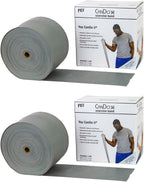 CanDo Twin-Pak Exercise Band, Blue, 100 Yard