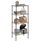 FDW | 6-Tier Wire Shelf with Wheels | 45" x 18" x 82" | Chrome