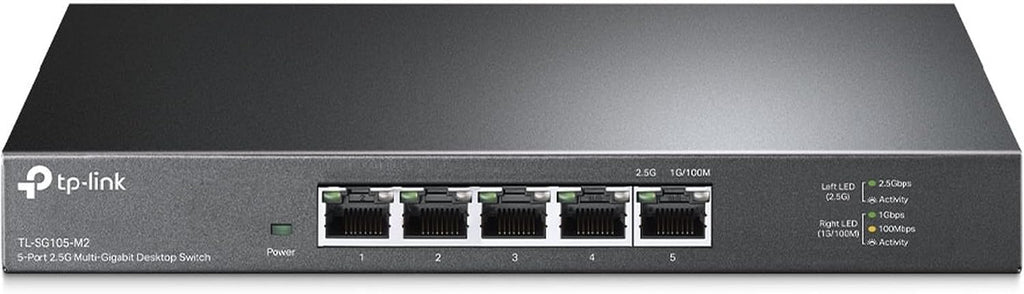 TP-Link TL-SG108-M2, 8 Port Multi-Gigabit Unmanaged Ethernet Switch