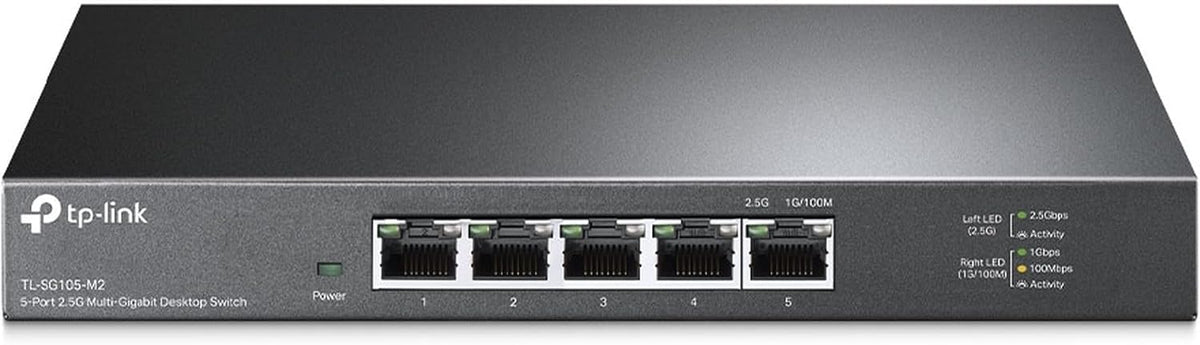 TP-Link TL-SG108-M2, 8 Port Multi-Gigabit Unmanaged Ethernet Switch