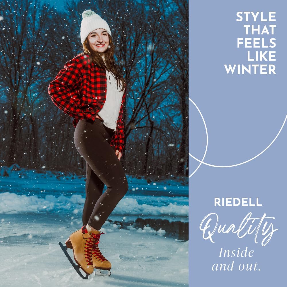 Riedell Ember Recreational Ice Skates for Women and Men