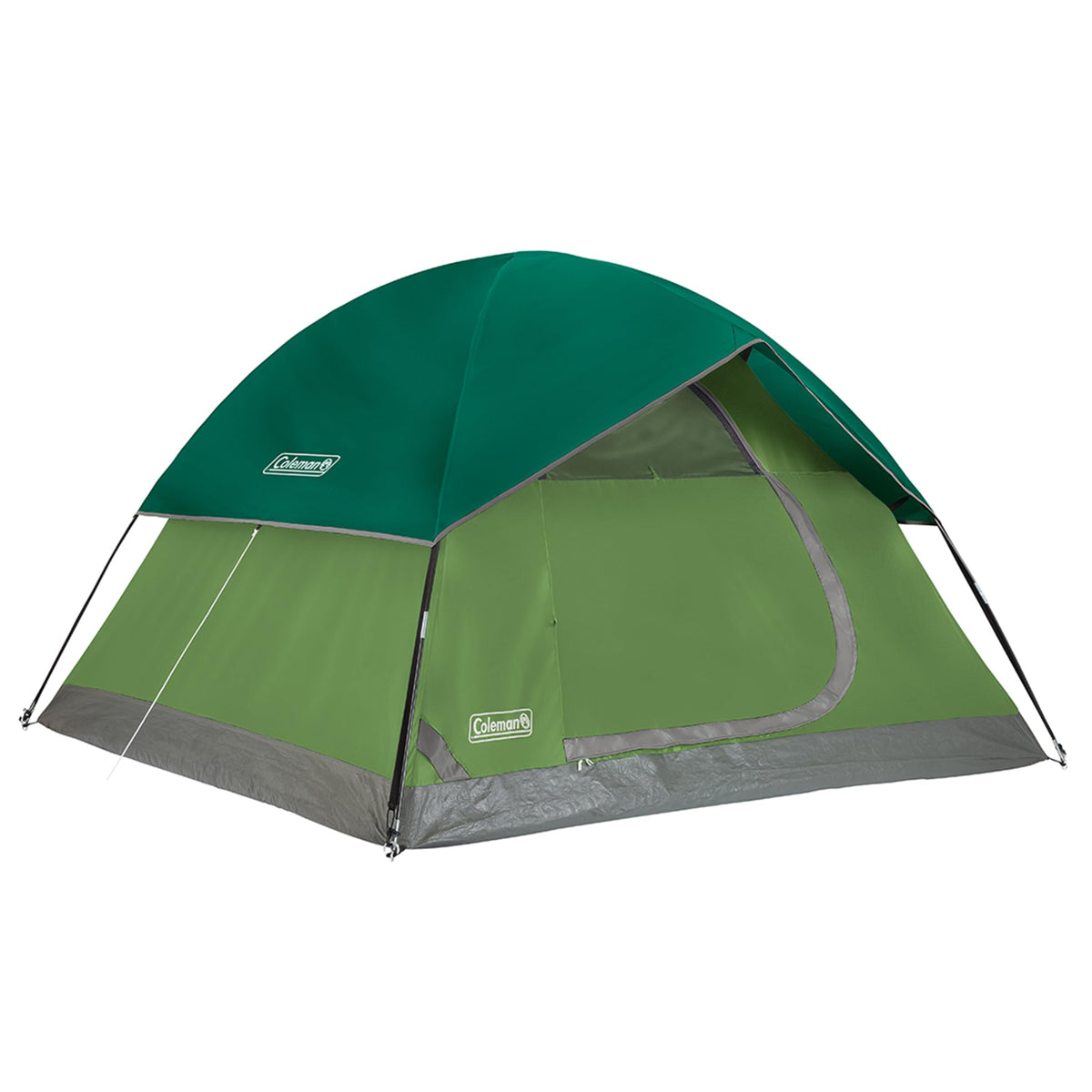 Coleman Sundome Camping Tent with Rainfly, 2/3/4/6 Person Tent Sets Up in 10 Mins, Weatherproof Shelter for Camping, Festivals, Backyard, Sleepovers, & More