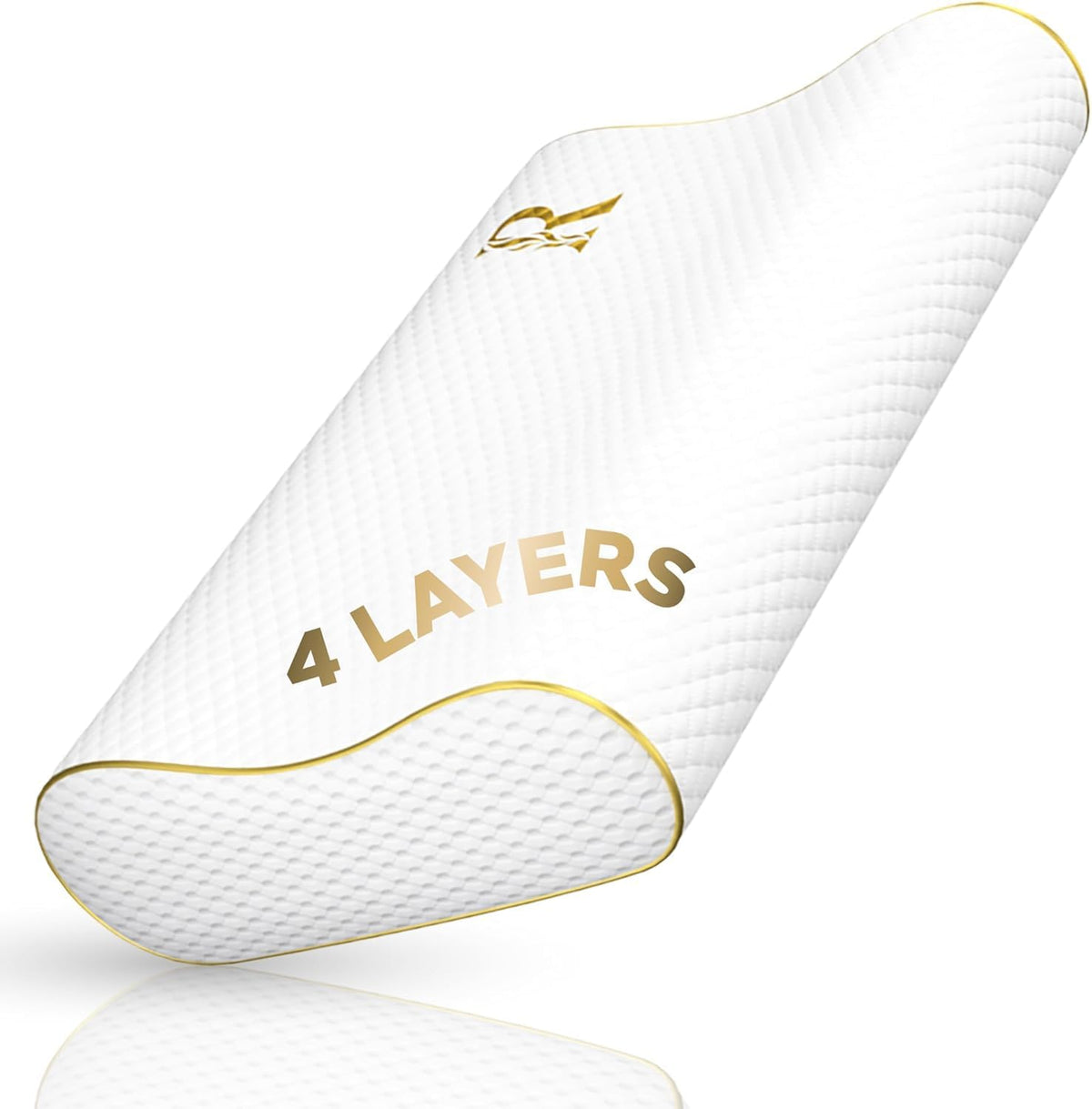 Memory Foam Pillow, King Cervical Pillow for Neck Pain, Contour Pillow, Neck and Shoulder Pain, Side Sleeper, Back and Stomach Sleeper