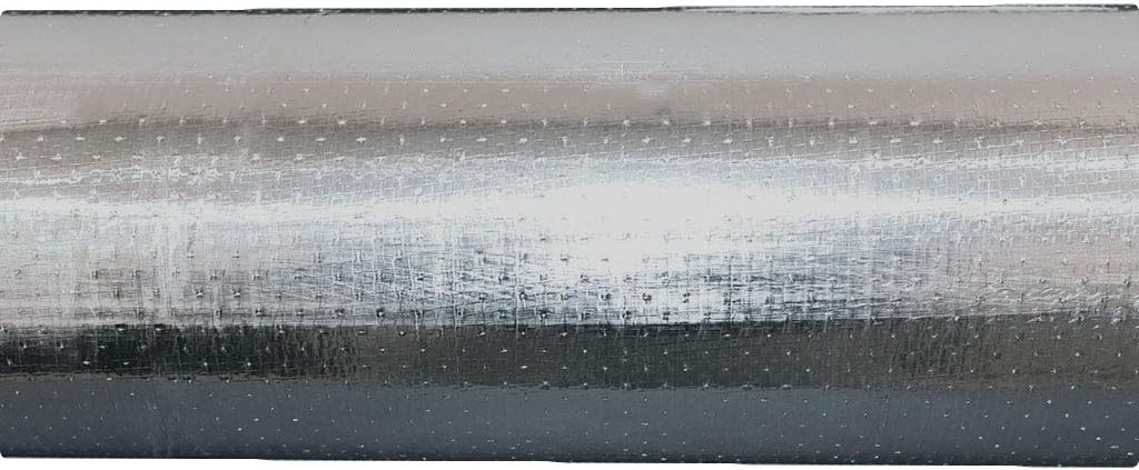 US Energy Products Radiant Barrier Insulation 1000 sqft (4ft Wide) Commercial Grade Perforated No Tear Green Energy Radiant Barrier Reflective Insulation Solar Attic Foil Roof House Wrap SCIF RIFD