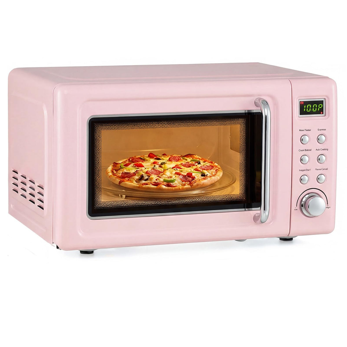 0.7Cu.ft Mini Microwave Countertop w/ 5 Micro Power, 700W