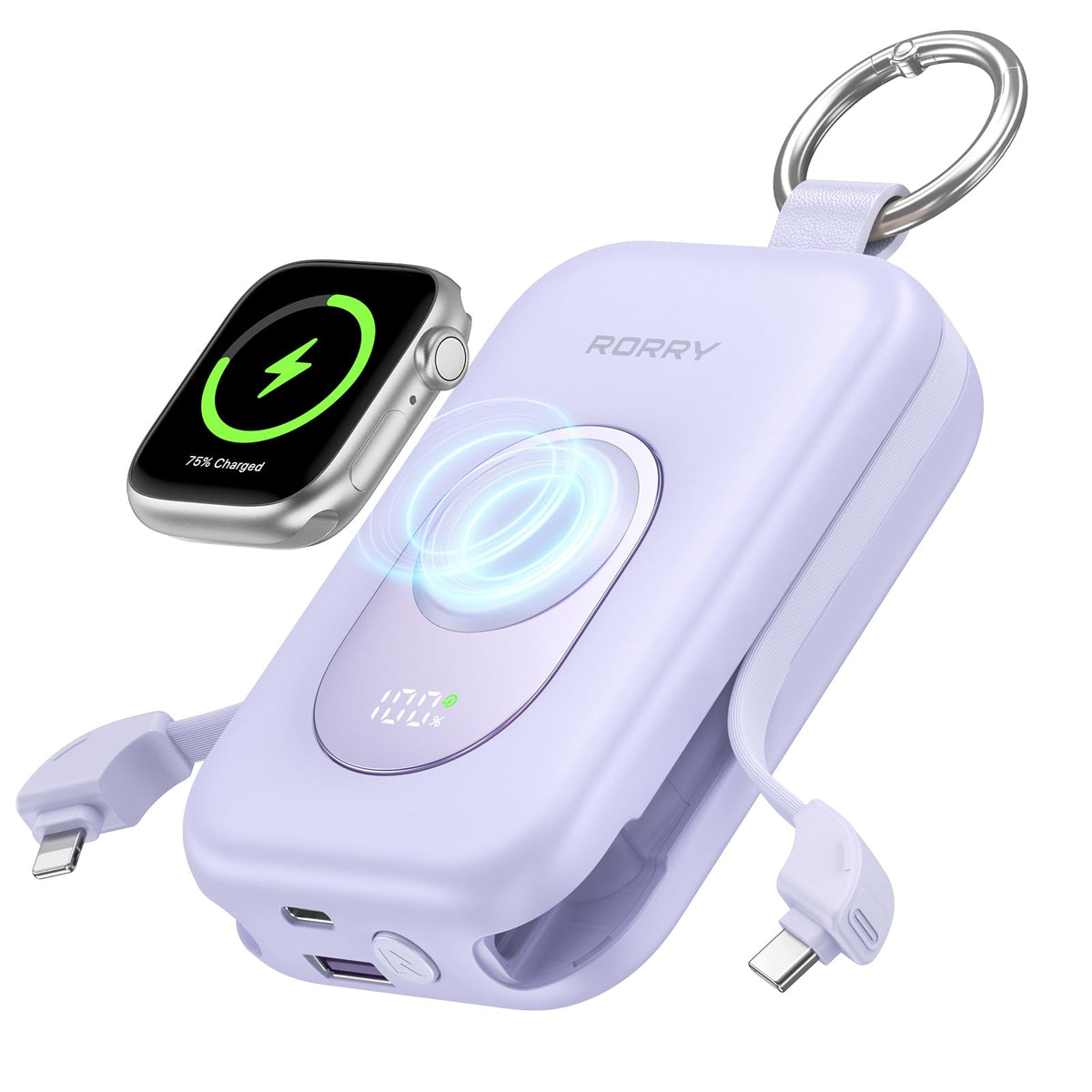 RORRY CharmGo Portable Charger, 20000mAh PD 30W Portable Charger Power Bank