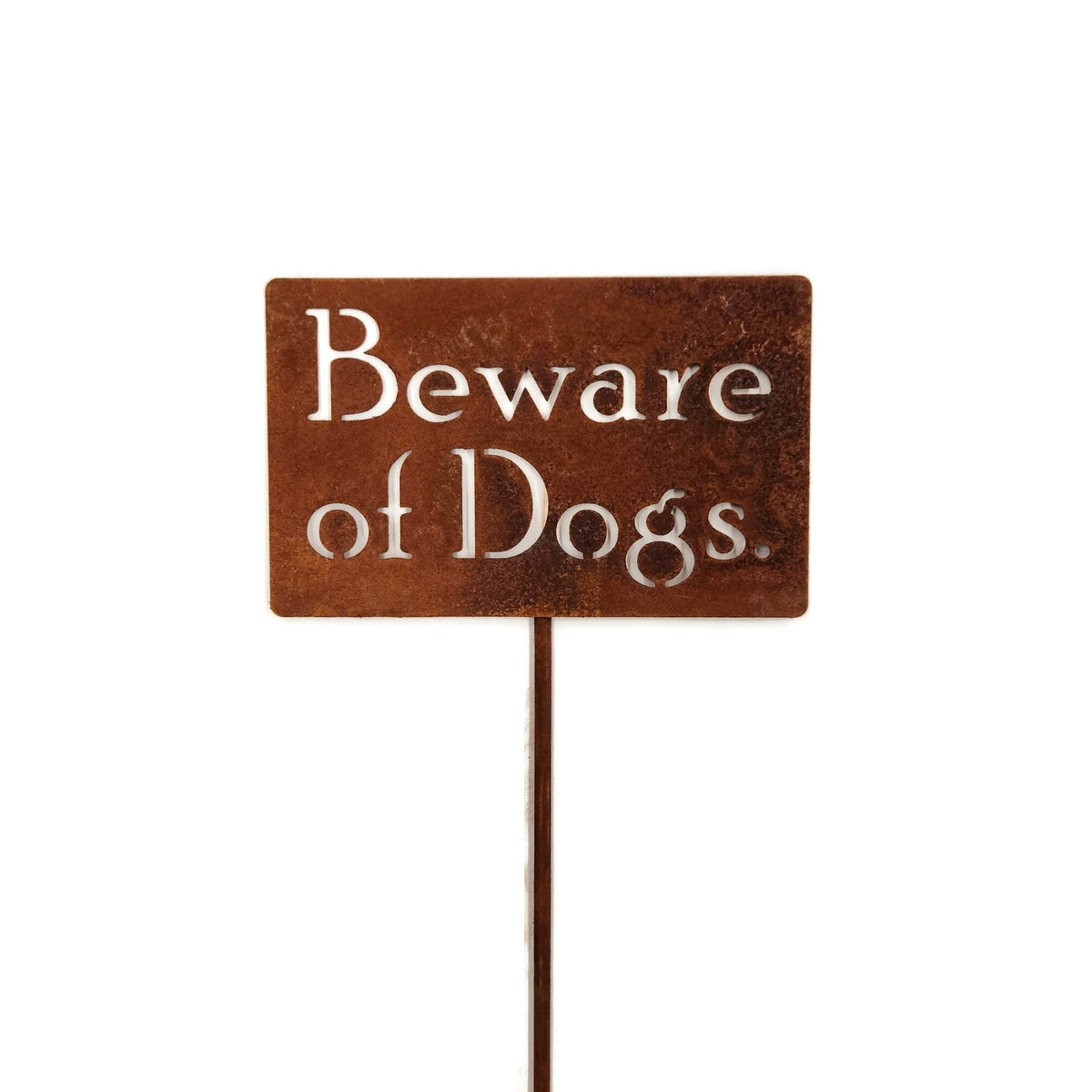 Funny Garden Stake 20 to 33 Inches Tall (I Wet My Plants, XL 33" Tall)